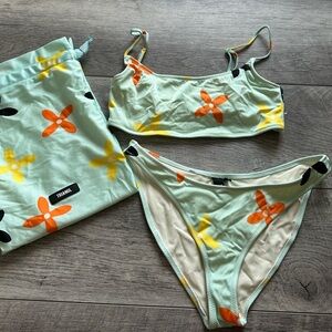Triangl bikini set + bag